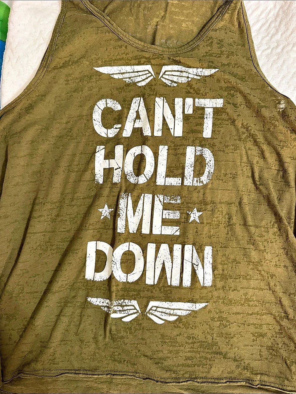 Zumba Wear Lovely Graphic Tank Top in Green
